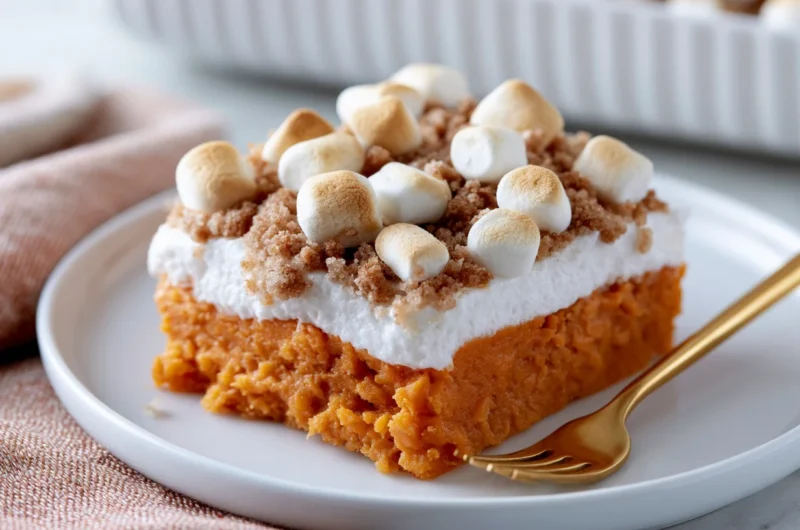 Sweet Potato Casserole with Marshmallows Recipe