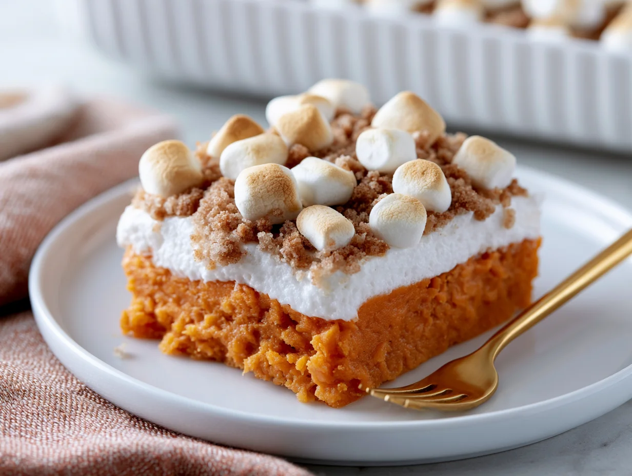 Sweet Potato Casserole with Marshmallows Recipe