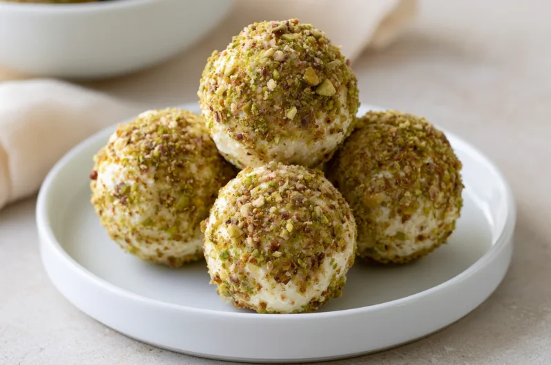 Sweet Ricotta Pistachio Honey Bites Recipe