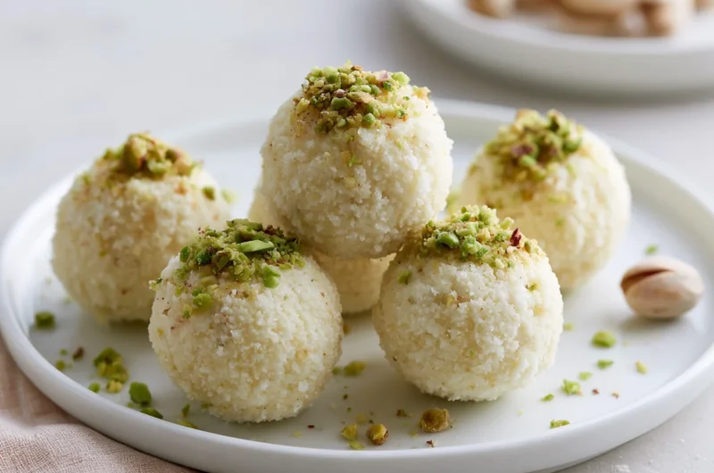 Sweet Ricotta Pistachio Honey Bites Recipe