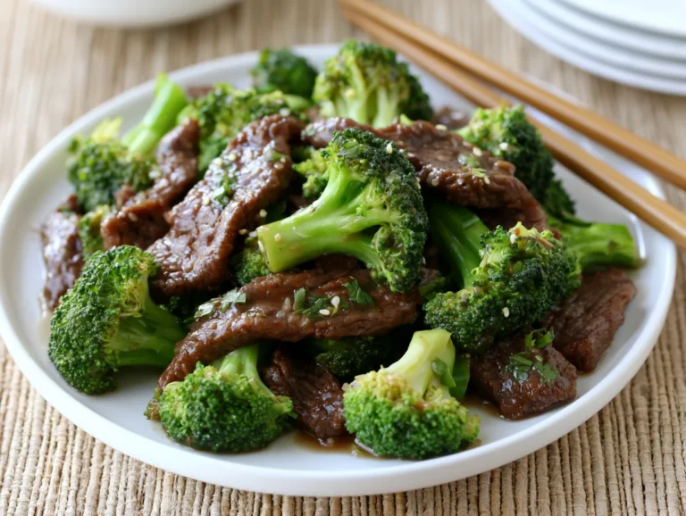 Takeout-Style Chinese Beef and Broccoli Recipe