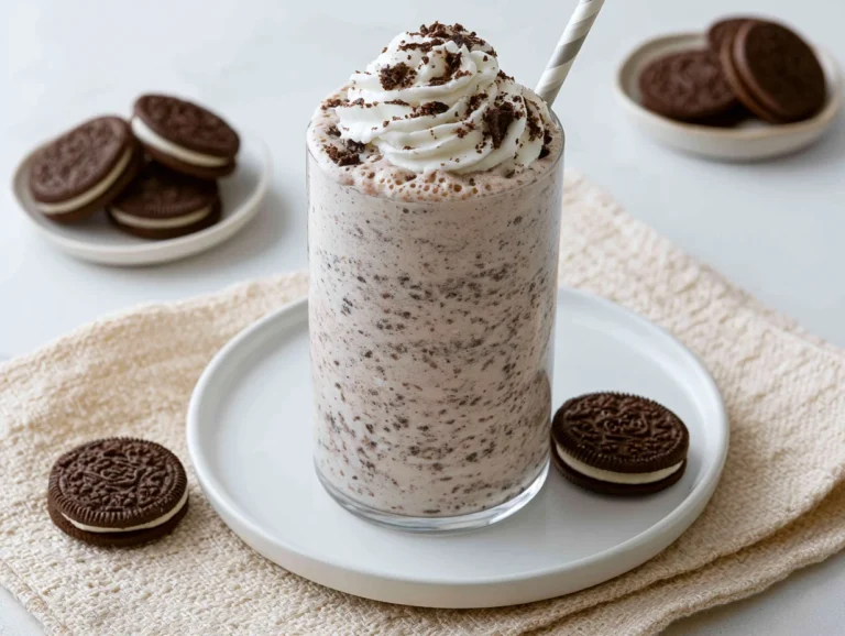 Thick Oreo Milkshake Recipe