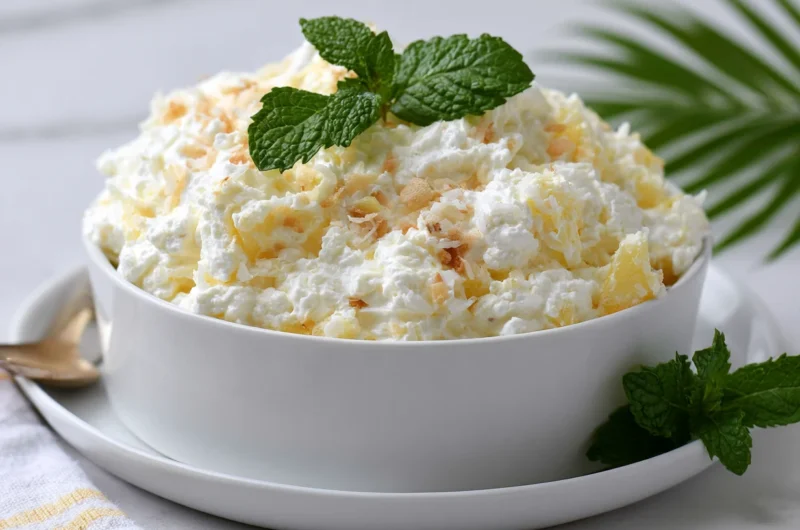 Tropical Pineapple Coconut Fluff Recipe
