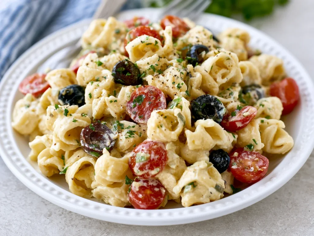 Unique Dirty Martini Pasta Salad Recipe