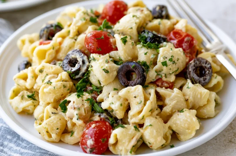 Unique Dirty Martini Pasta Salad Recipe
