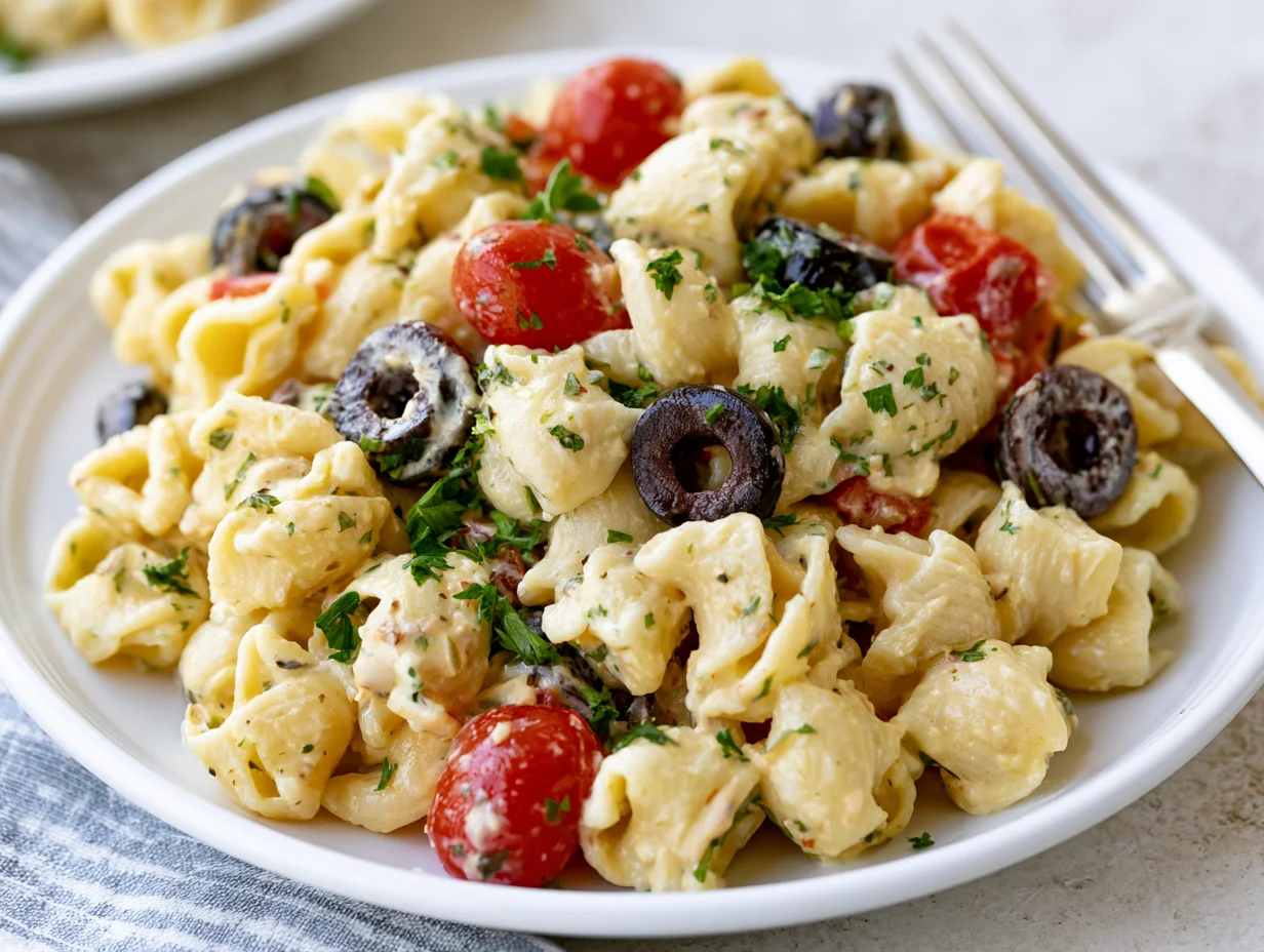 Unique Dirty Martini Pasta Salad Recipe