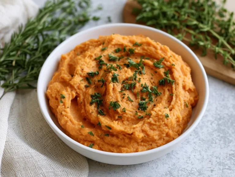 Velvety Mashed Sweet Potatoes Recipe