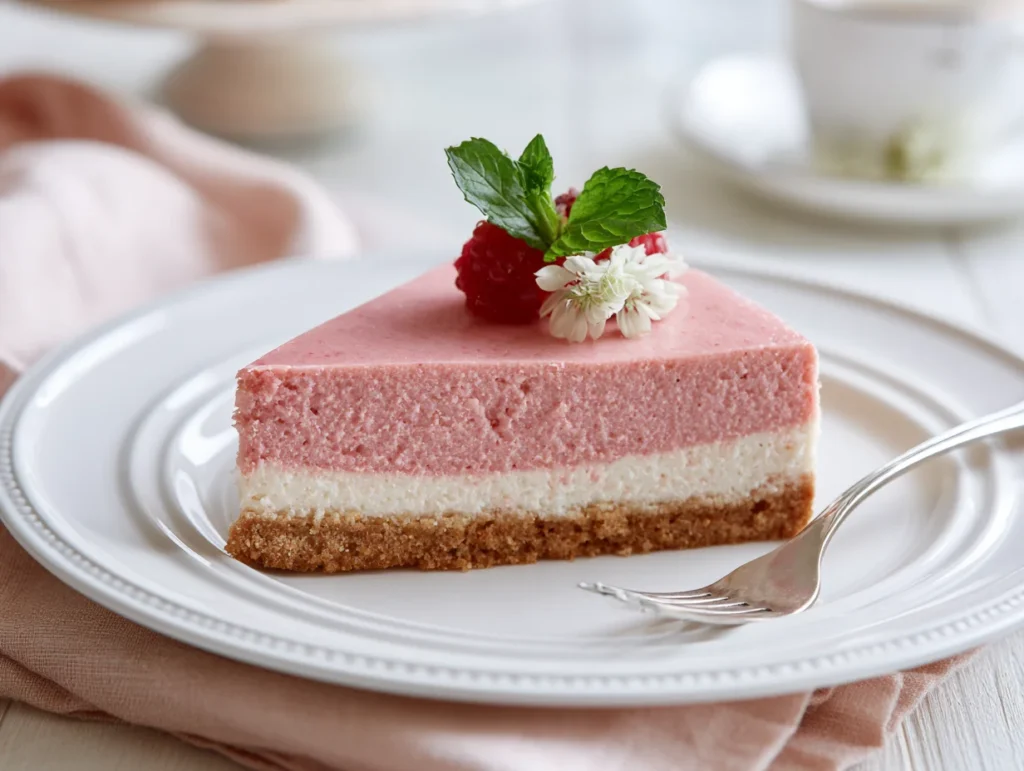 Velvety Rhubarb Cheesecake Recipe