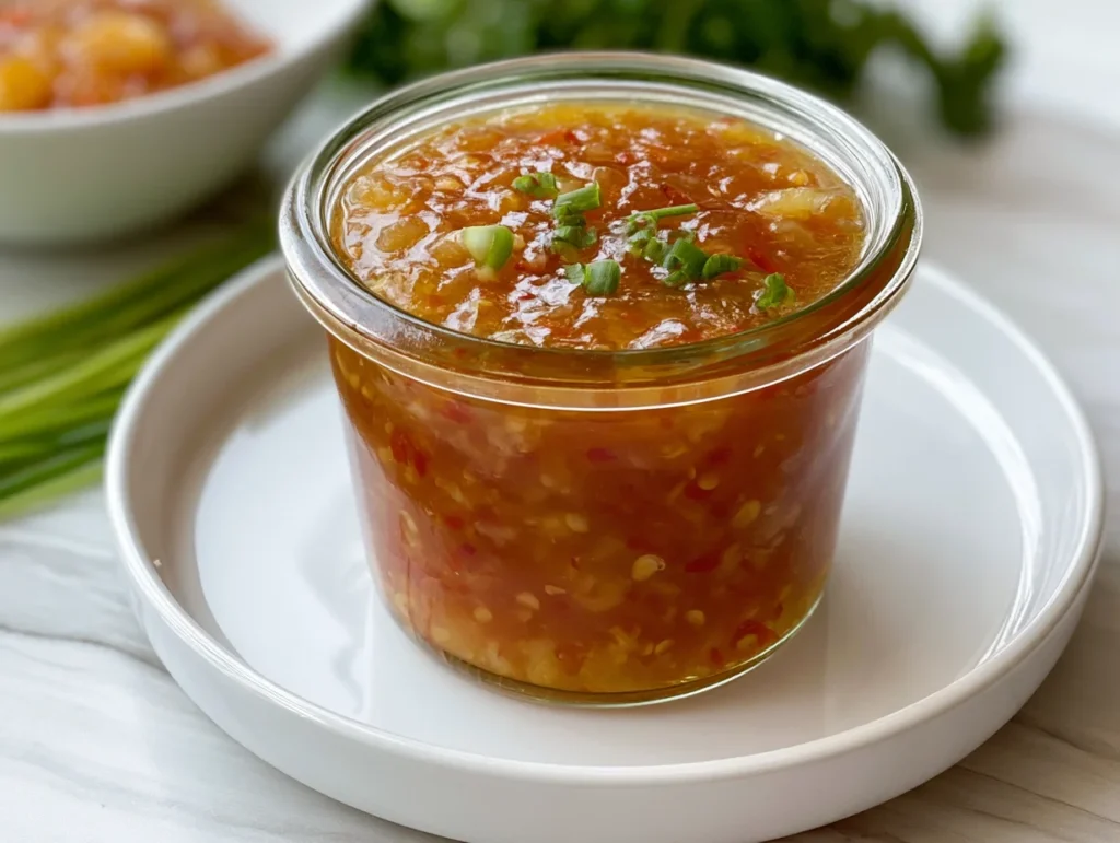 Zesty Chili Pineapple Sauce Recipe