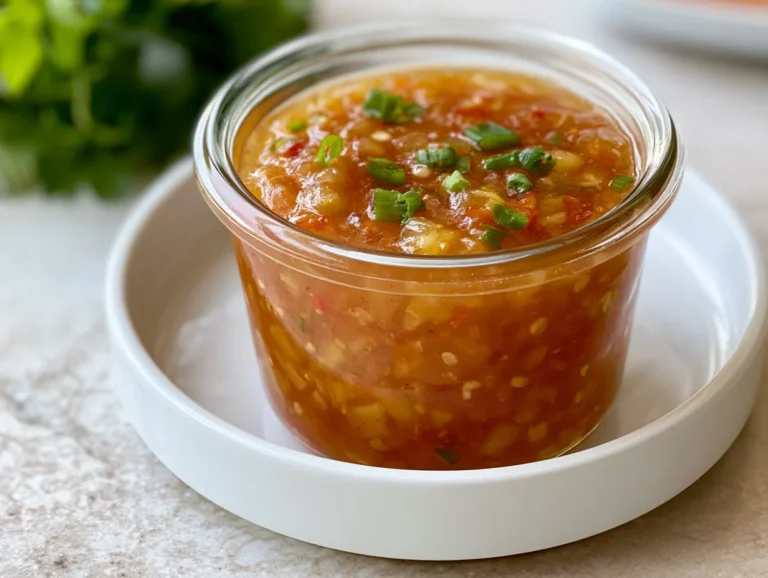 Zesty Chili Pineapple Sauce Recipe